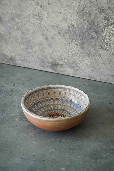 Hand-painted Colorwell Bowl II