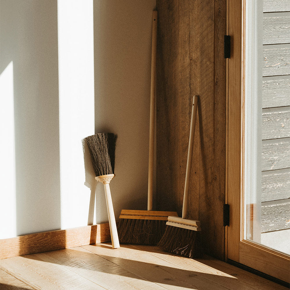 Wood Outdoor Broom