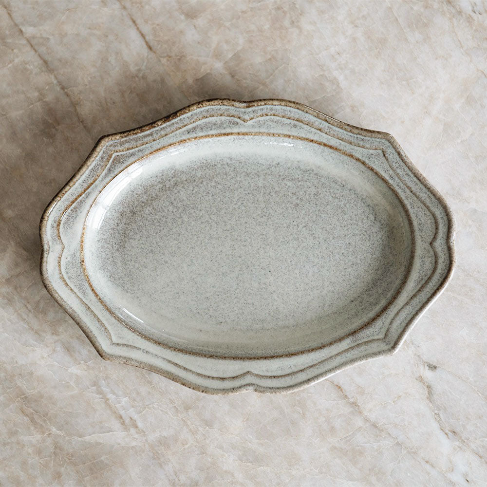 Oval Porcelain Tray
