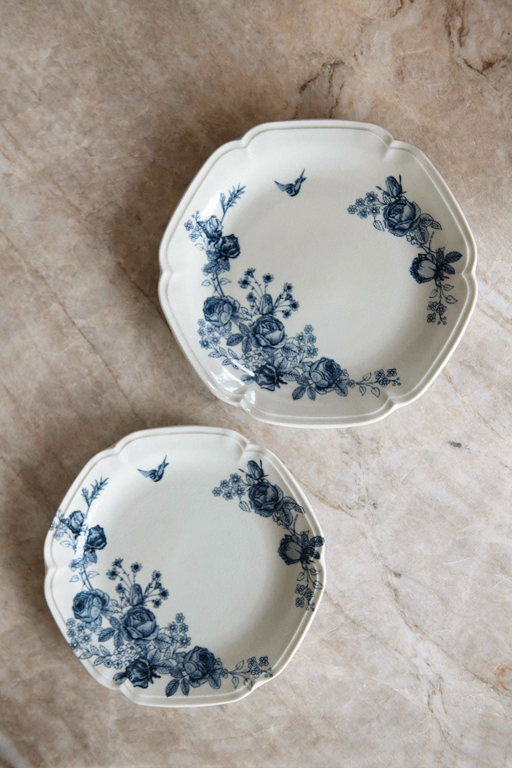 Rose Porcelain Plate