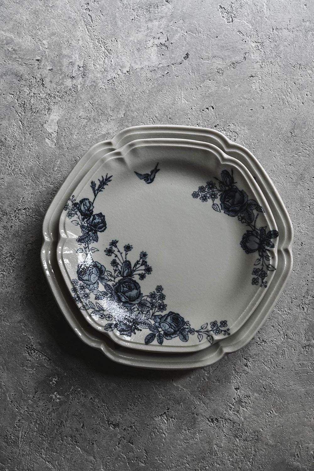 Rose Porcelain Plate - Small
