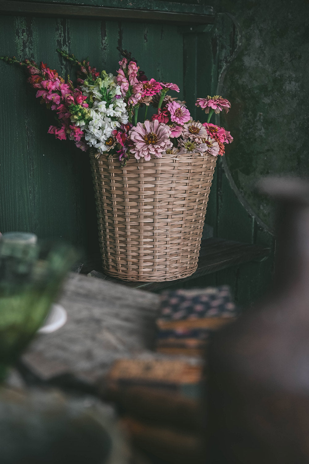 Handwoven Basket Bin