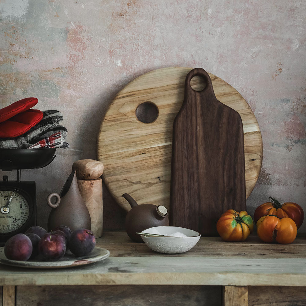 Wooden Round Serving Board
