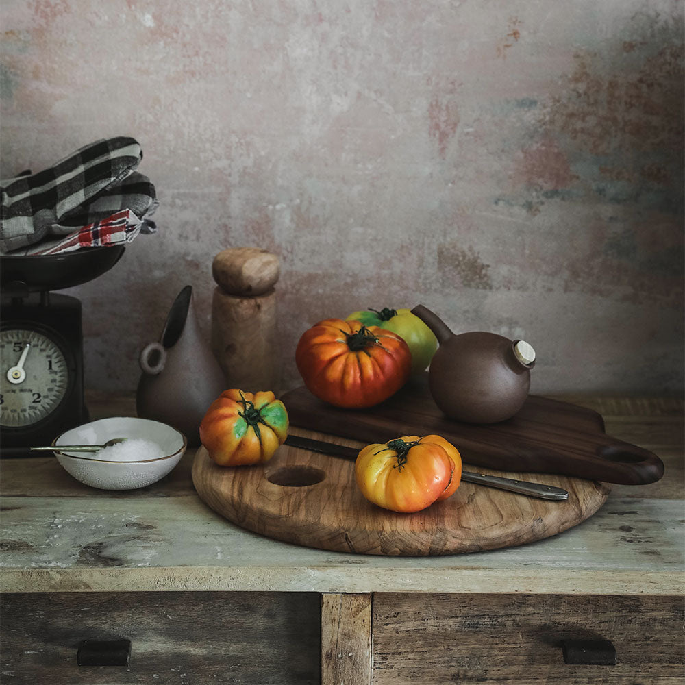 Wooden Round Serving Board