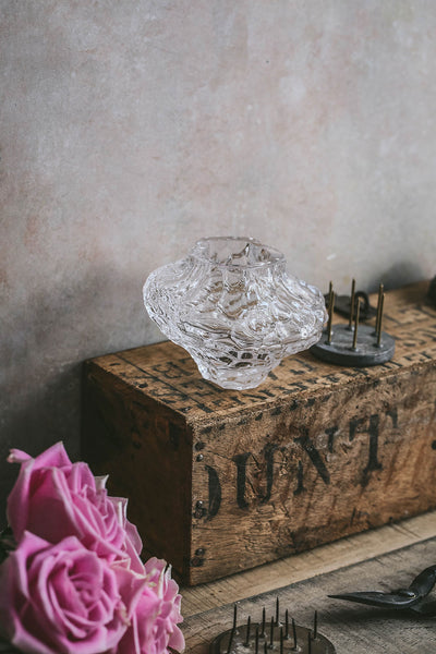 Petite Heirloom Glass Vase