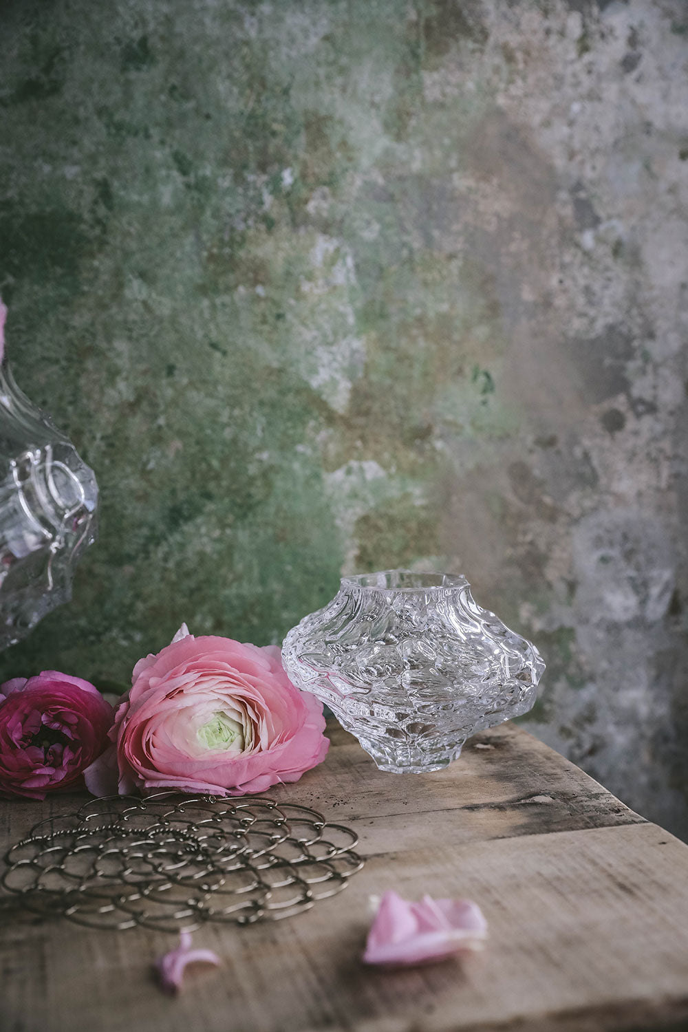 Petite Heirloom Glass Vase