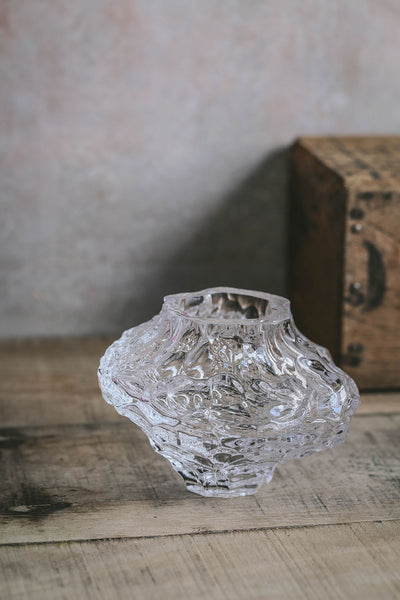 Petite Heirloom Glass Vase