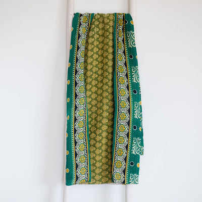 One-of-a-kind Kantha Quilt - KT7099