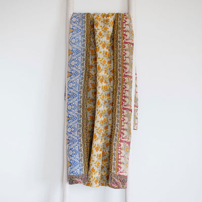 One-of-a-kind Kantha Quilt - KT7112