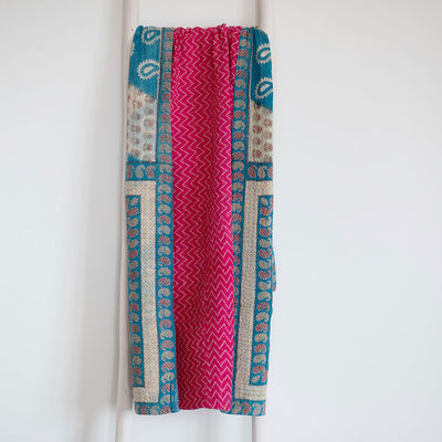 One-of-a-kind Kantha Quilt - KT7117
