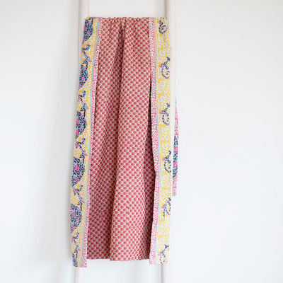 One-of-a-kind Kantha Quilt - KT7120