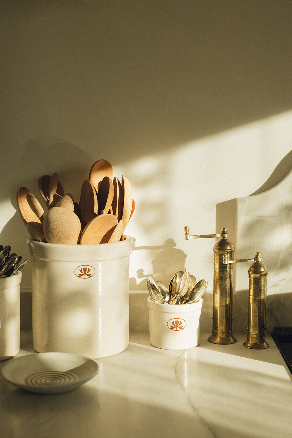Roan Iris Ceramic Crock - Roan