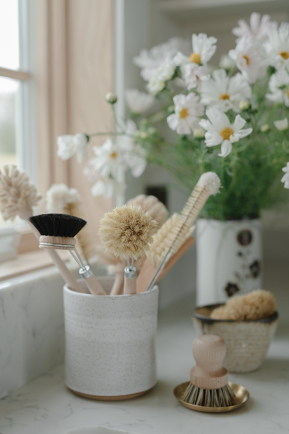 Essential Everyday Wooden Dish Brush - Stiff