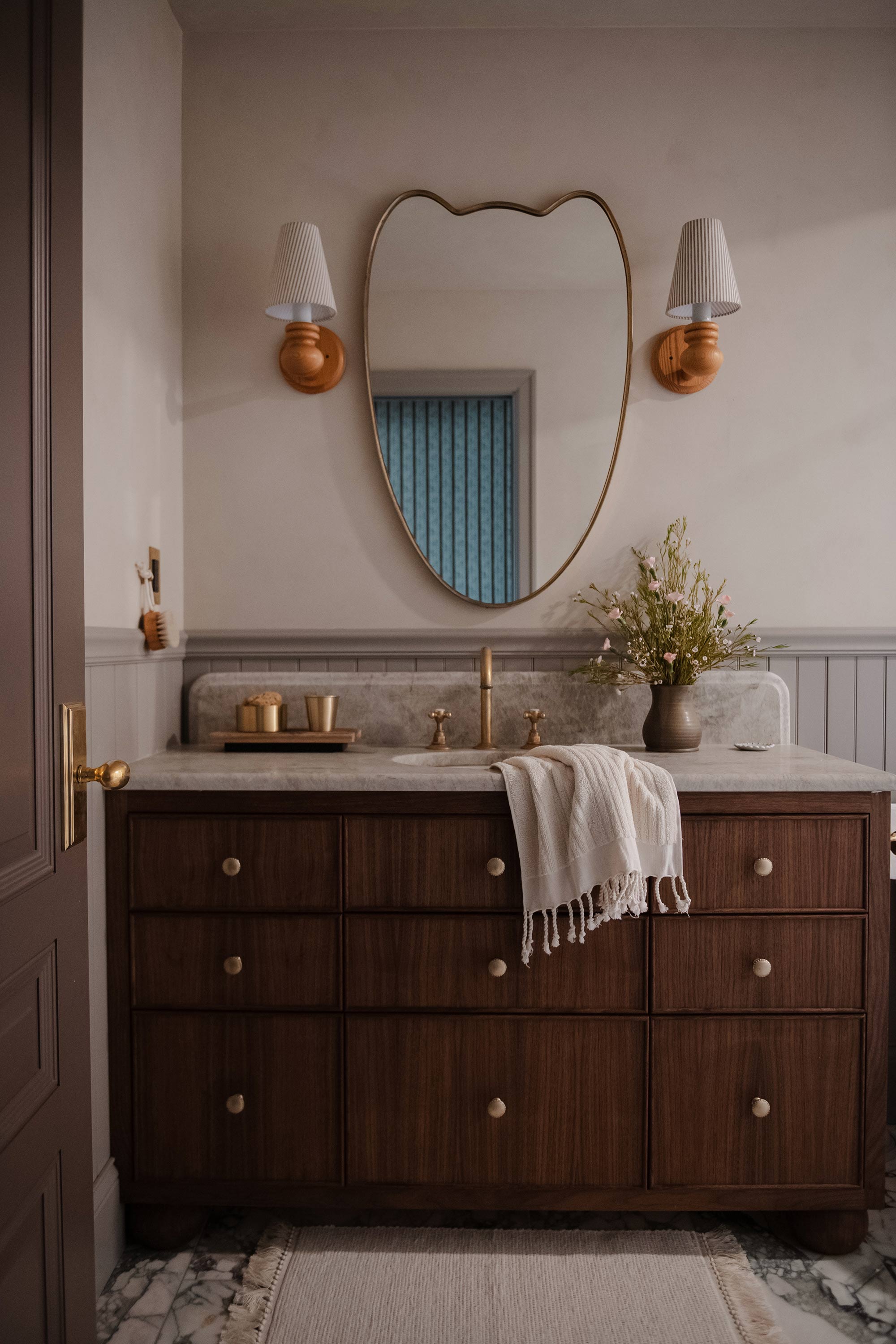 Woven Bath Mat - Natural