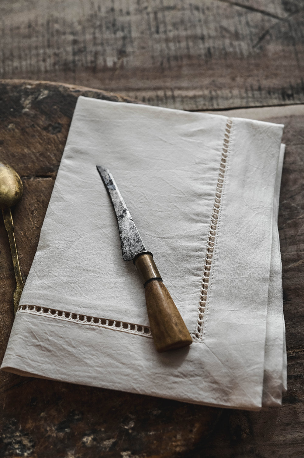 Lightweight Chain Stitch Cotton Kitchen Textiles