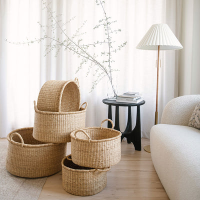 Poppy Nesting Floor Basket