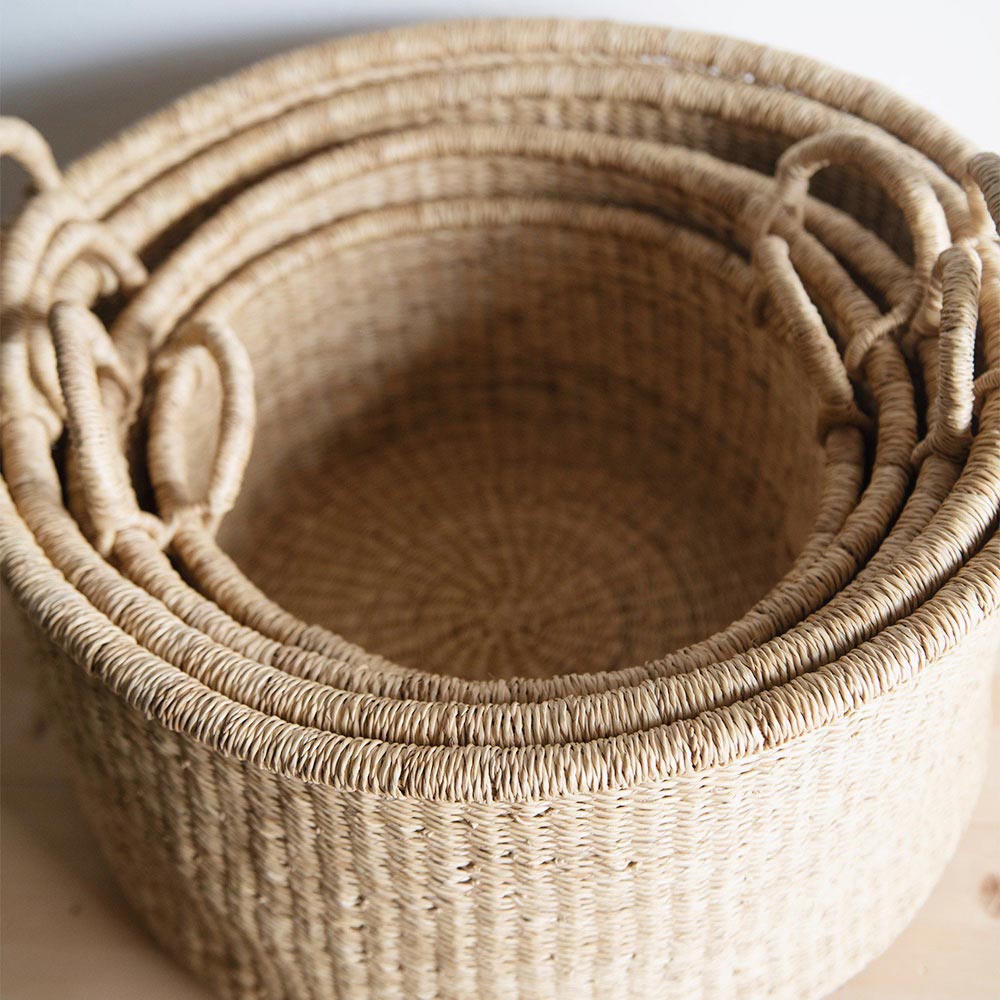 Poppy Nesting Floor Basket