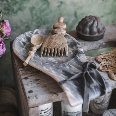 Oversized Marble Spoon Rest