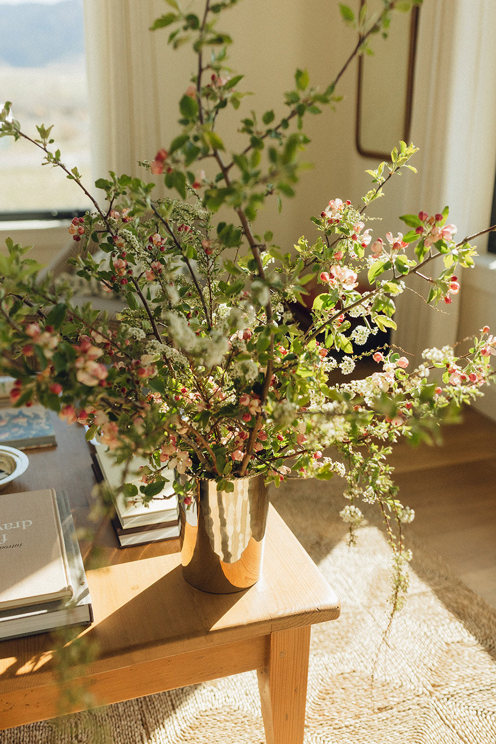 Roan Iris Meadow Bucket Vase