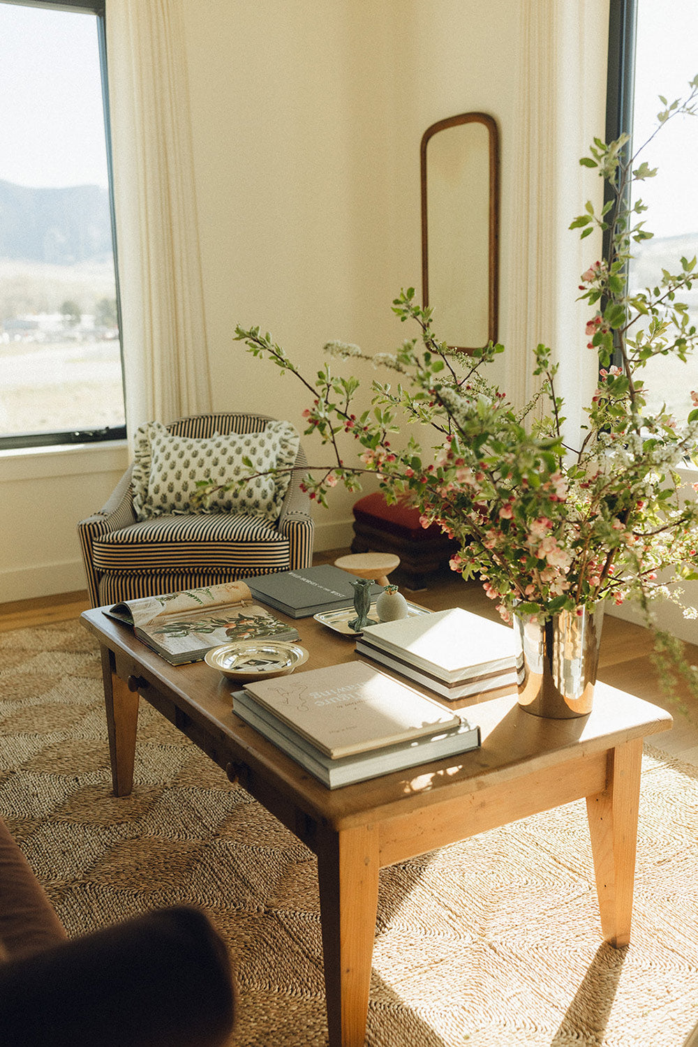 Roan Iris Meadow Bucket Vase