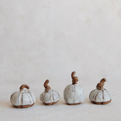 Mini Ceramic Pumpkin