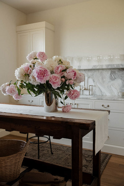 Roan Iris Meadow Bucket Vase