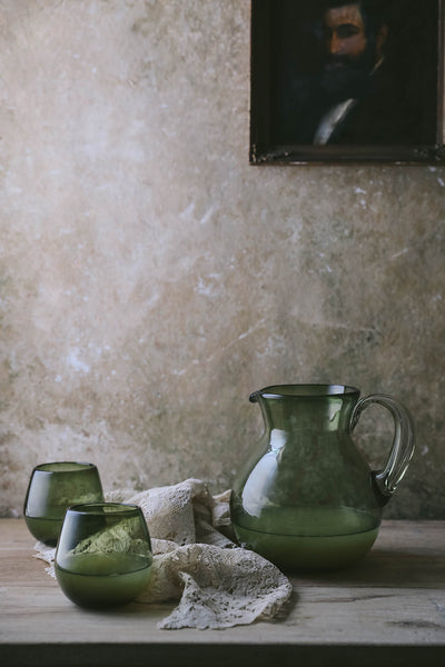 Shorty Recycled Glass - Olive