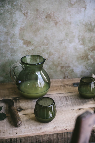 Shorty Recycled Glass - Olive