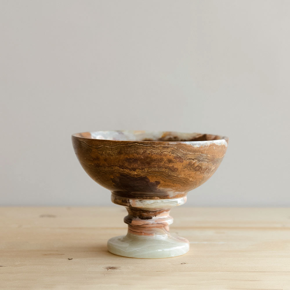Onyx Pedestal Bowl