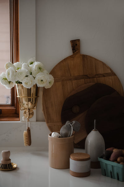 Roan Iris Opal Wall Vessel