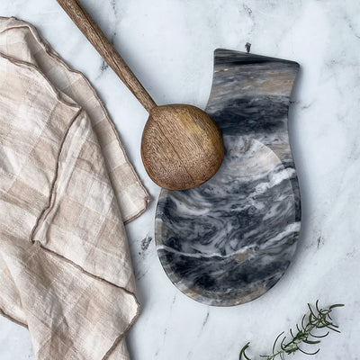 Oversized Marble Spoon Rest