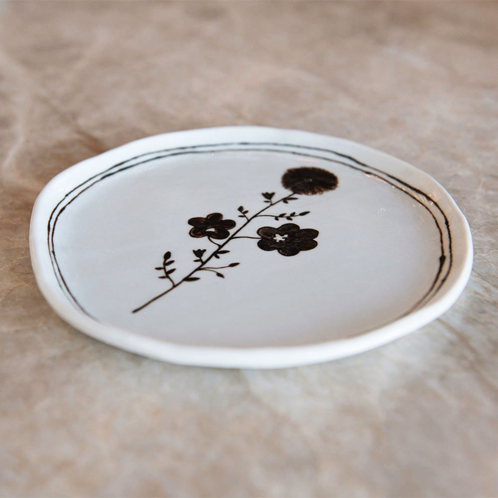 Hand-painted Posy Plate No. 1