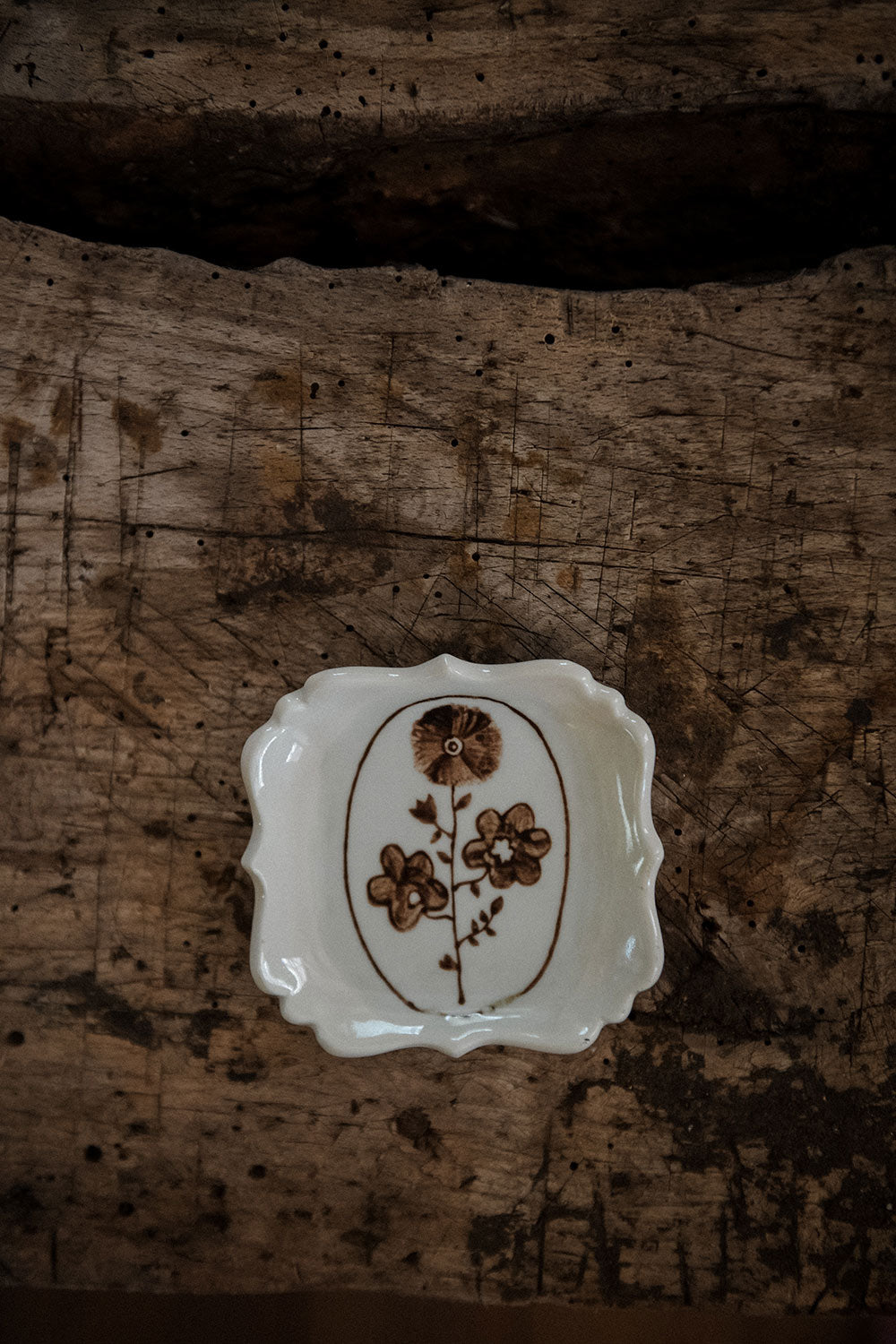 Hand-painted Posy Tray No. 5