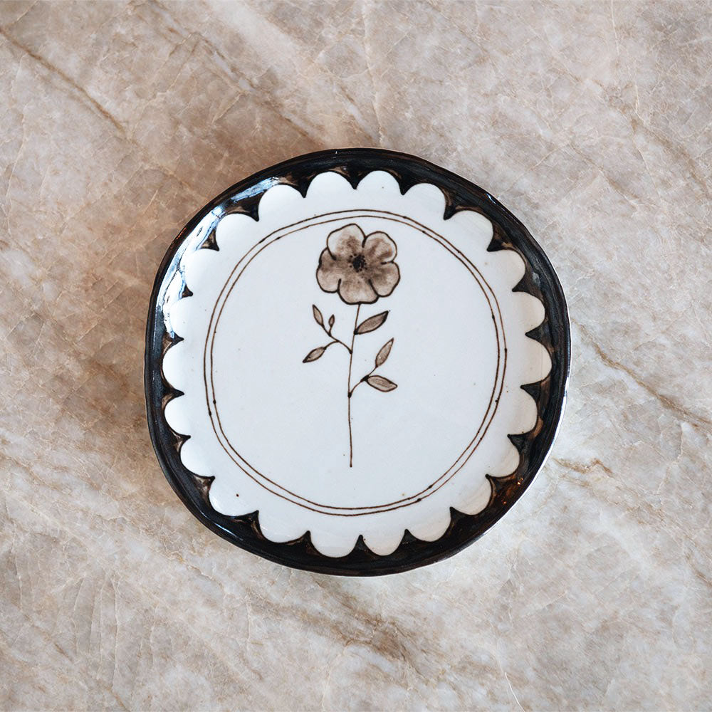 Hand-painted Posy Plate No. 2