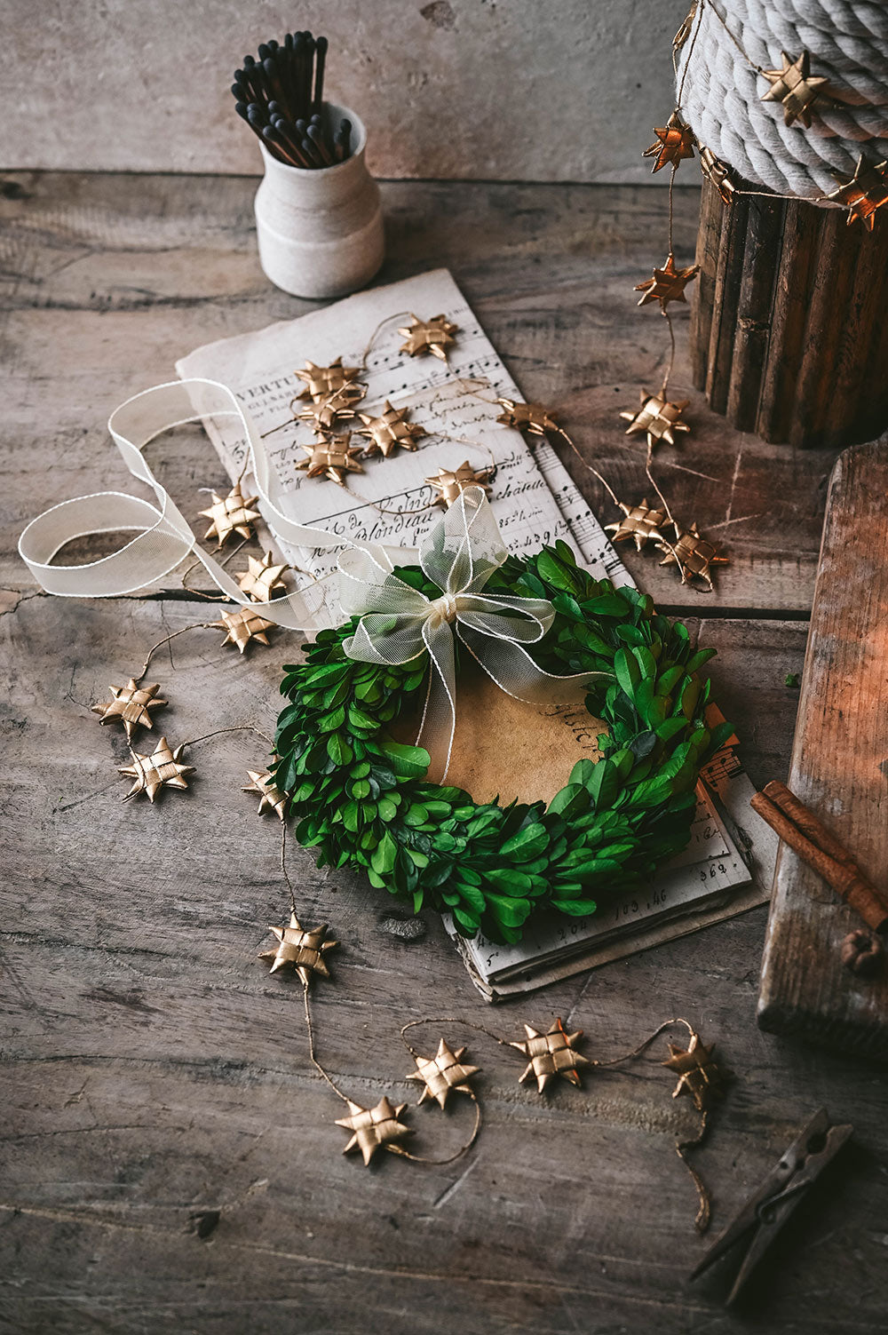 Preserved Boxwood Wreath