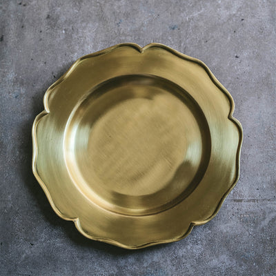 Petal Brass Tray - Large