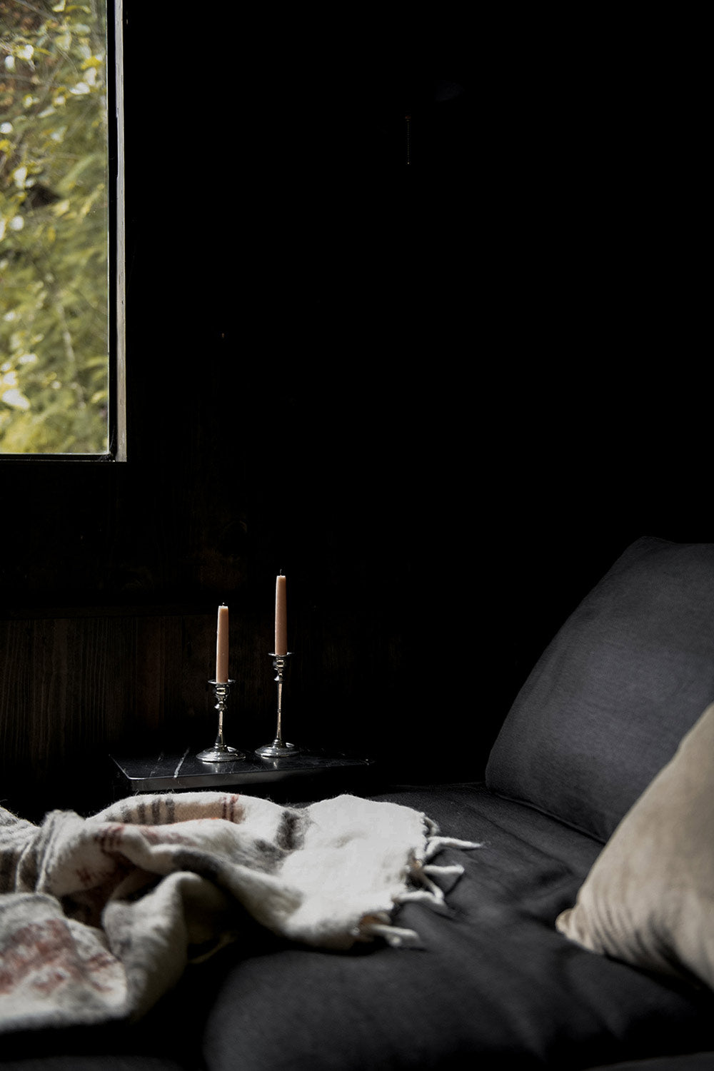 Pewter Candlestick