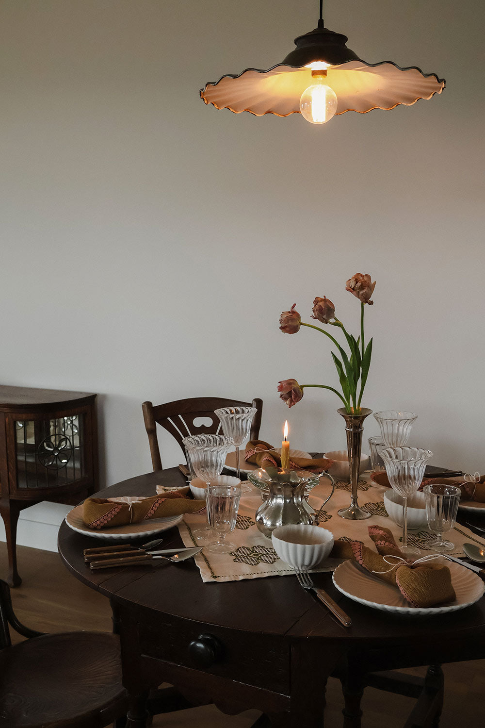 Handcrafted Pewter Vase