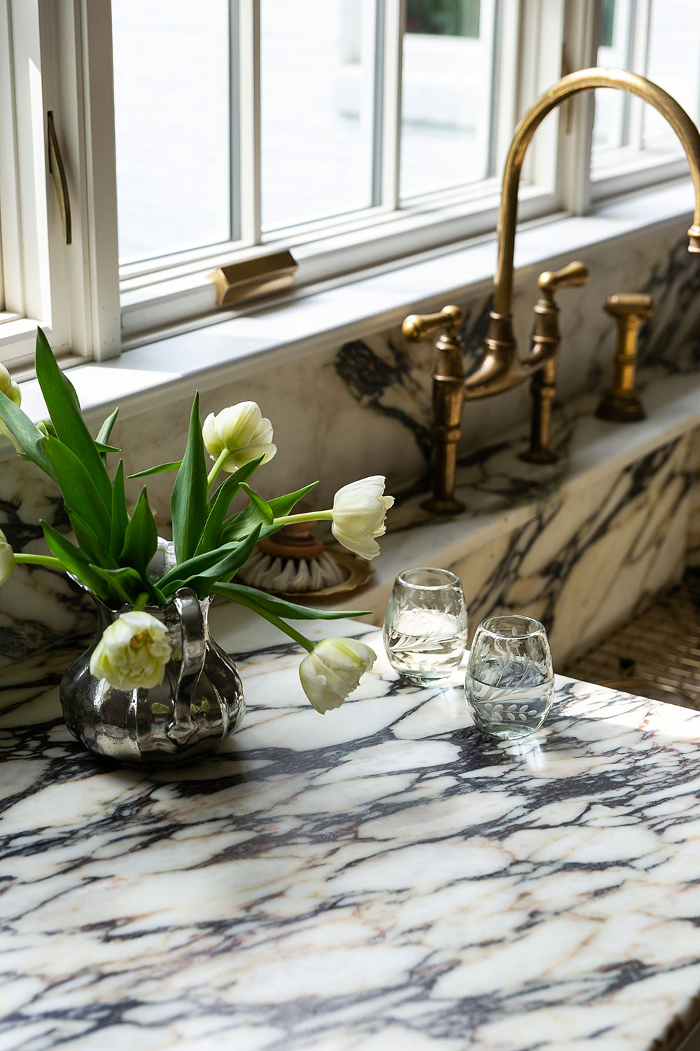 Handcrafted Pewter Vase