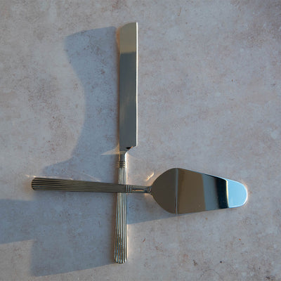 Art Deco Cake Server Set