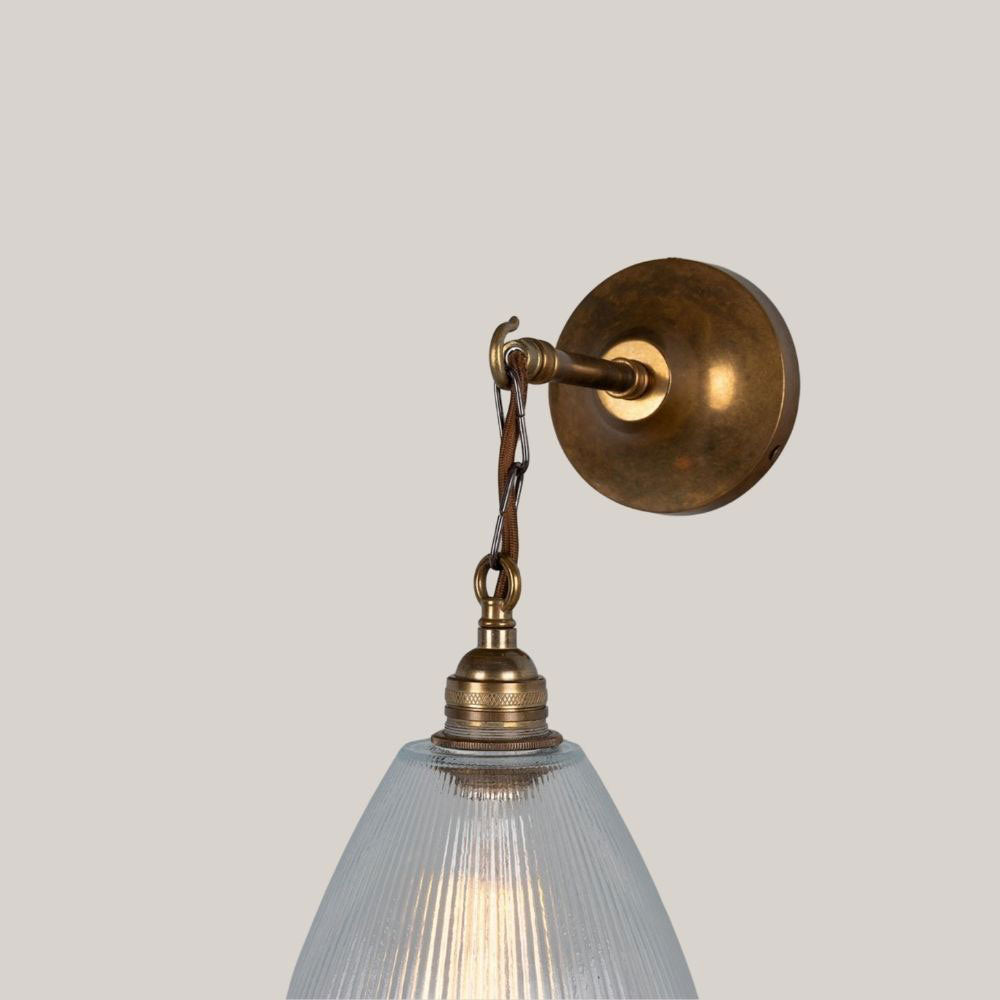 Halo Prismatic Glass Wall Sconce