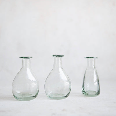 Petite Handblown Glass Bud Vase