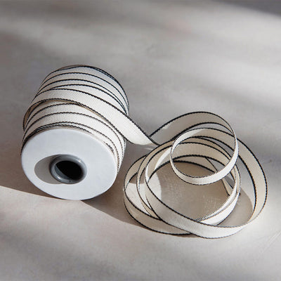 Ribbon Spool - Natural & Black