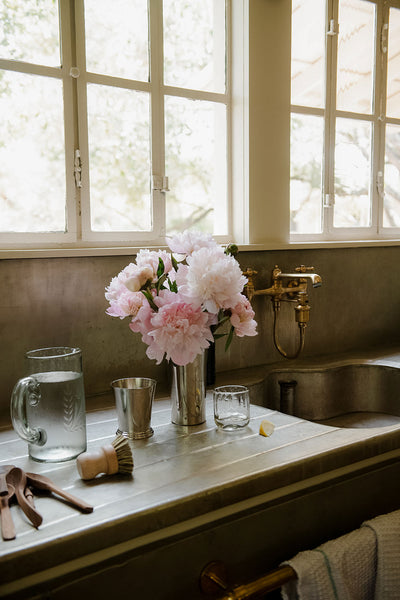 Roan Iris Bitterroot Vase