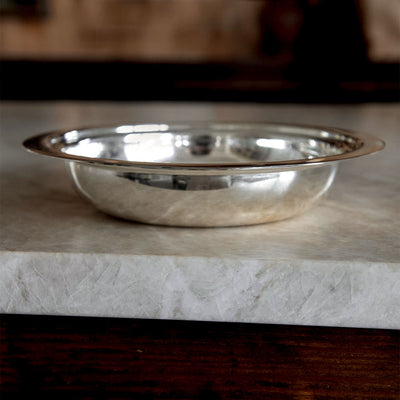 Roan Iris Daybreak Bowl - Polished Nickel