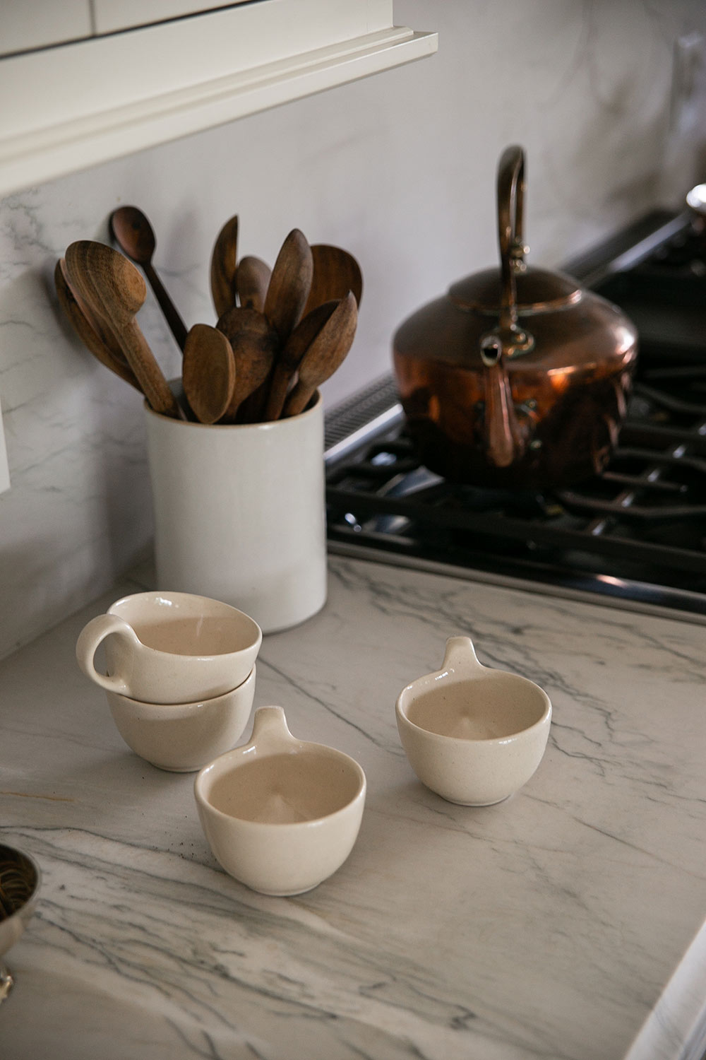 Cream Ceramic Cup