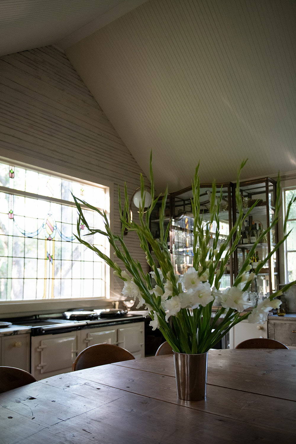 Roan Iris Meadow Bucket Vase