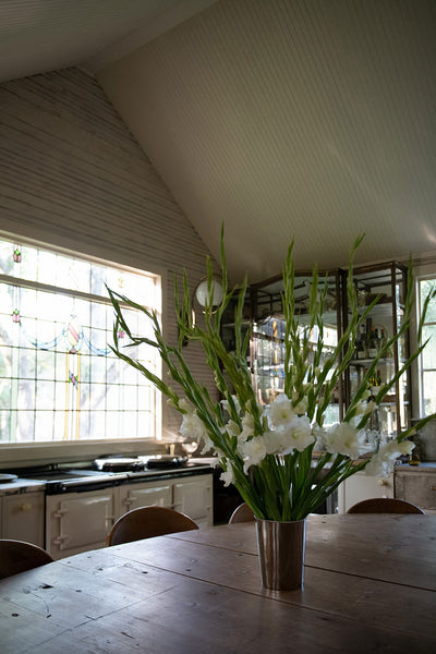 Roan Iris Meadow Bucket Vase