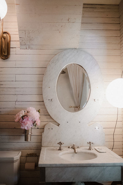 Roan Iris Olive Ring Wall Vase