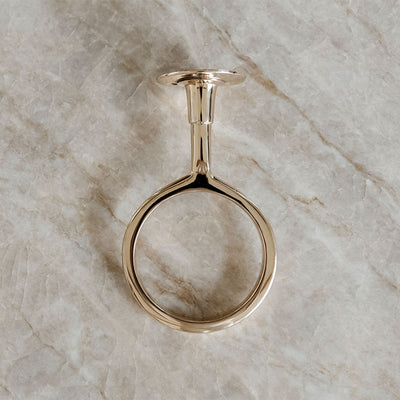 Roan Iris Olive Ring Wall Vase